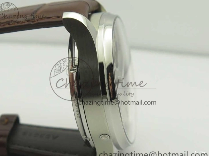 MIROTIME 0701 Lightweight Portuguese Tourbillon IW504602 SS ZF Best Edition Gray Dial on Brown Leather Strap 7177
